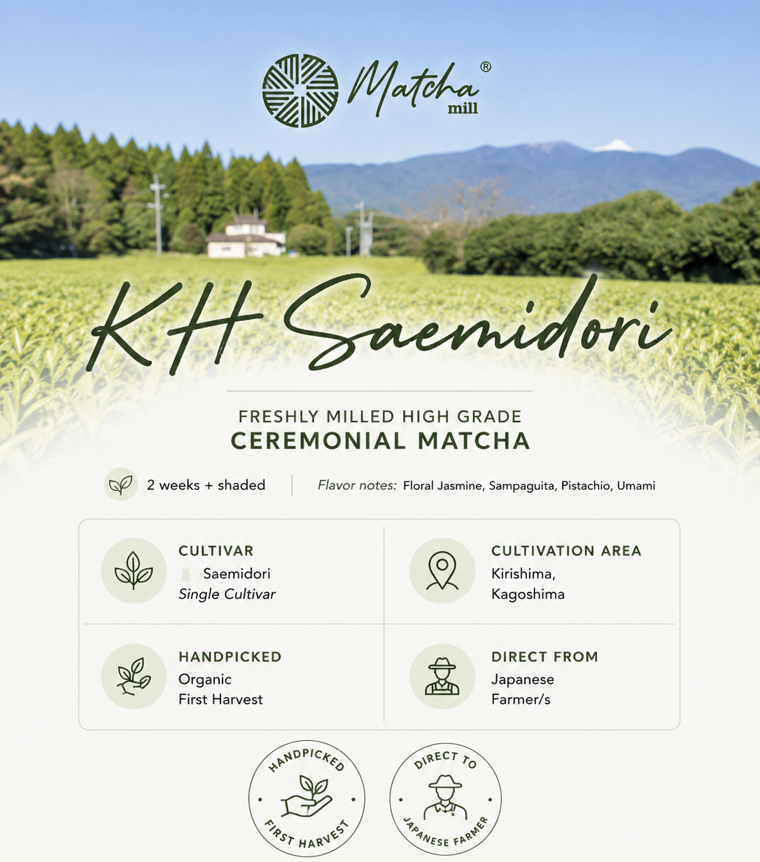 KH Saemidori - First Flush Single Cultivar Organic Premium Ceremonial Grade